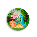 Capa Painel Redondo Dino Baby Novo