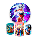 Kit Capa Painel + Trio Cilindros Dragon Ball Especial