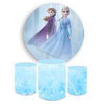 Kit Capa Painel + Trio Cilindros Frozen Claro