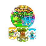 Kit Capa Painel + Trio Cilindros My Singing Monsters