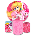 Kit Capa Painel + Trio Cilindros Princesa Peach 04