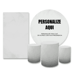 Kit Capa Painel + Trio Cilindros Personalizado Casadinho
