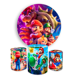 Kit Capa Painel + Trio Cilindros Super Mário Bross