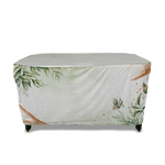 Capa De Mesa Para Festa Sublimado Em Tecido Veste Fácil Floral 02