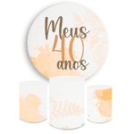 Kit Capa Painel + Trio Cilindros 40 Anos Branco 04