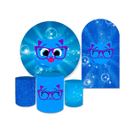 Kit Casadinho Romano + Trio Capa Cilindro Bolofofo Azul