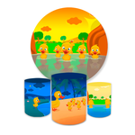 Kit Capa Painel + Trio Cilindros 5 Patinhos