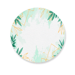 Capa Painel Redondo Jardim Verde