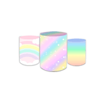 Kit Trio De Cilindros Arco Iris Boho 02