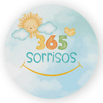Capa Painel Redondo Decorativo Tema 365 Sorrisos Colorido Decoração Festa