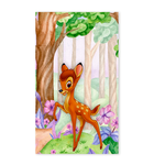 Capa Painel Retangular 1,0x2,0mts Decorativo Tema Bambi Decoração Festa