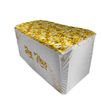 Capa Mesa Tecido Premium Sublimado Veste Fácil 0,70x1,40 Tema Ano Novo Revellion New Year Data Especial