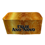 Capa Mesa Tecido Premium Sublimado Veste Fácil 0,70x1,40 Tema Ano Novo Revellion New Year Data Especial