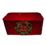 Capa Mesa Tecido Premium Sublimado Veste Fácil 0,70x1,40 Tema Natal Data Especial Natalino Santa Claus Merry Christmas