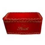 Capa Mesa Tecido Premium Sublimado Veste Fácil 0,70x1,40 Tema Natal Data Especial Natalino Santa Claus Merry Christmas