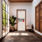 Capa De Porta Em Tecido Sublimado 2,0x0,8m C/ Elástico Decoração Tema Escola Decoração Profissões
