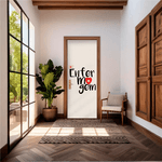 Capa De Porta Em Tecido Sublimado 2,0x0,8m C/ Elástico Decoração Tema Escola Decoração Profissões