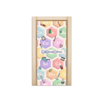 Capa De Porta Em Tecido Sublimado 2,0x0,8m C/ Elástico Decoração Tema Escola Decoração Profissões