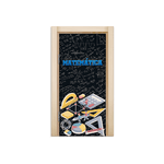 Capa De Porta Em Tecido Sublimado 2,0x0,8m C/ Elástico Decoração Tema Escola Decoração Profissões