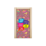 Capa De Porta Em Tecido Sublimado 2,0x0,8m C/ Elástico Decoração Tema Carnaval Festival Decorativo Samba Colorido
