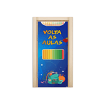 Capa De Porta Em Tecido Sublimado 2,0x0,8m C/ Elástico Decoração Tema Volta as Aulas Colorido Decoração Infantil