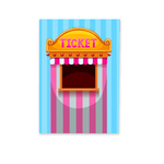 Capa Painel Retangular 1,0x2,0mts Decorativo Tema Circo Decoração Festa