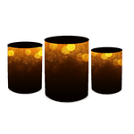 Trio Capas de Cilindros Sublimados Decorativo Tema De Repente 30 Decoração Festa