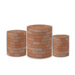 Trio Capas de Cilindros Sublimados Decorativo Tema Princesa Rapunzel Desenho Enrolados Decoração Infantil