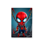 Capa Painel Retangular 1,0x2,0mts Decorativo Tema Homem Aranha Herói Decoração Festa Infantil
