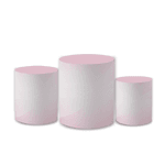 Trio Capas de Cilindros Sublimados Decorativo Tema Religioso Decoração Festa
