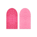 Capa Painel Romano Dupla Face Glitter Rosa e Rosa