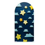 Painel Romano Veste Fácil Decoração Para Comemoração Festa de Aniversário Tema Estrelas 