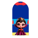 Painel Romano Veste Fácil Decoração Para Comemoração de Aniversário Branca de Neve