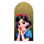 Painel Romano Veste Fácil Decoração Para Comemoração de Aniversário Branca de Neve