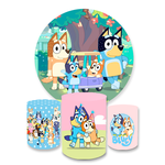Kit Capa Painel + Trio Cilindro Bluey 01