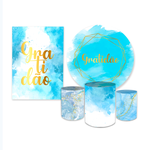 Kit Casadinho Tema Gratidão Azul