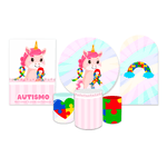 Kit Completo Unicórnio Autismo