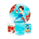 Kit Capa Painel + Trio Cilindros Branca De Neve
