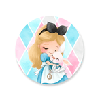Kit Casadinho + Painel Romano Tema Baby Alice