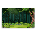 Painel Gigante Para Decoração 5 x 3 Floresta 03
