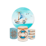 Kit Capa Painel + Trio Cilindros Barco e Farol