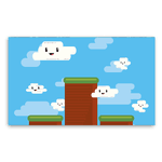 Painel Gigante Para Decoração 5 x 3 Mario 02