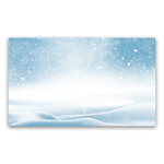 Painel Gigante Para Decoração 5 x 3 Neve 02