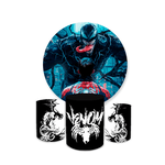 Kit Capa Painel + Trio Cilindro Venom Azul