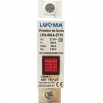Dispositivo De Proteção Contra Surtos Dps 1P 40ka Lukma 62024