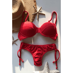 Biquíni Meia Taça Aro Bojo Vermelho