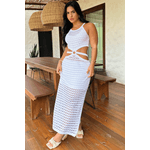 Vestido Tricô Branco Maya