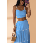 Conjunto Azul Viscose