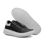 Tênis Casual Preto/Branco Borgatta