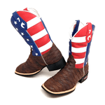 BOTA TEXANA EM COURO ESTADOS UNIDOS ESCAMADA